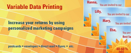 Variable Data Printing